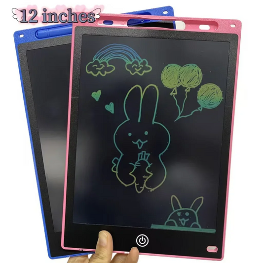 (12 Inch Multi Color) Lcd Writing Tablet Electronic Slate Learning Toys And Gadgets For Kids